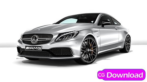 Download Free 3d Templates Characters 3d Building And More Download Mercedes Benz C63 Amg Coupe 2016 3d Model Free Download Free 3d Templates Characters 3d Building And More