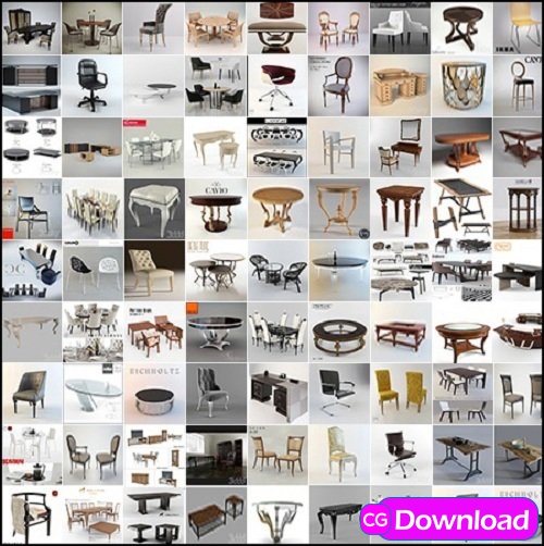 Download Free 3d Templates Characters 3d Building And More Download 3ddd Pro Table And Chair Vol 01 Free Download Free 3d Templates Characters 3d Building And More