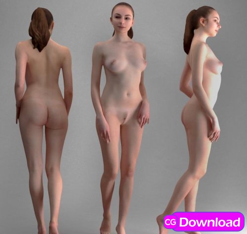 3d Nude Girls